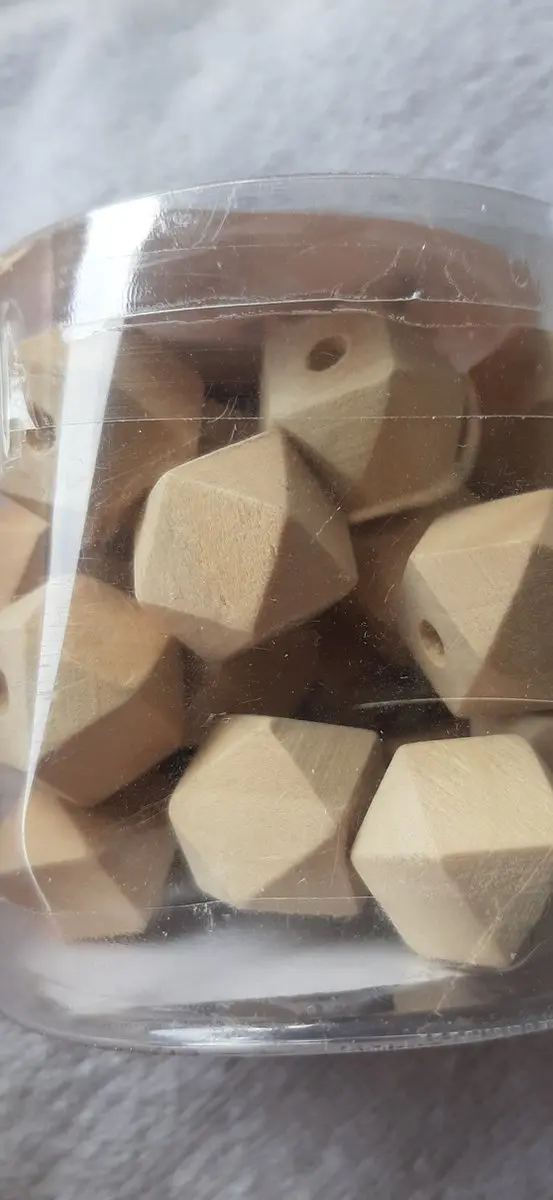 Craft Deco Beads Houten kralen 15mm