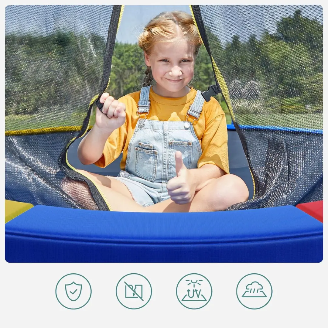 Songmics Trampoline Randafdekking Ø305cm - Waterdicht