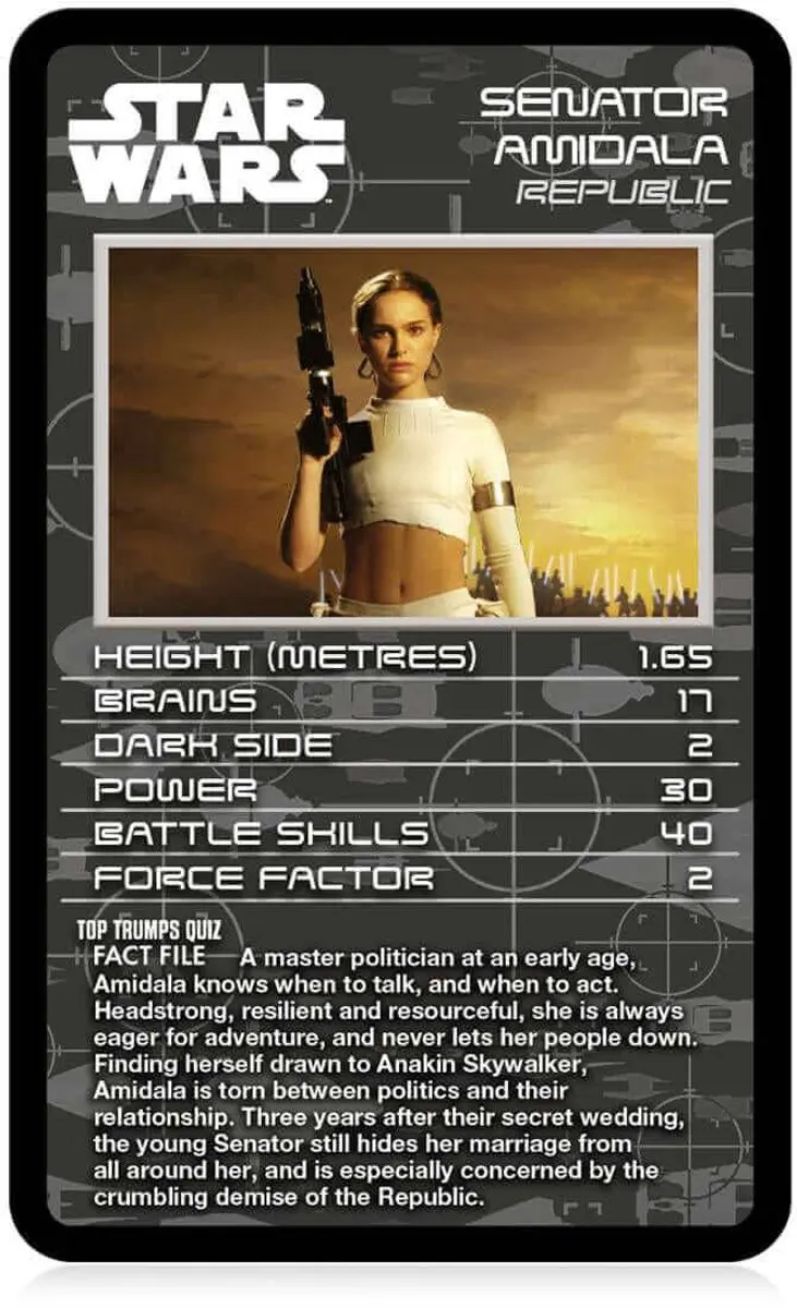 Winning Moves Top Trumps Star Wars Episodes I-III Kaartspel