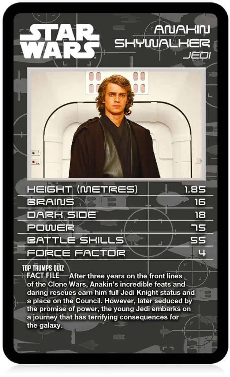 Winning Moves Top Trumps Star Wars Episodes I-III Kaartspel