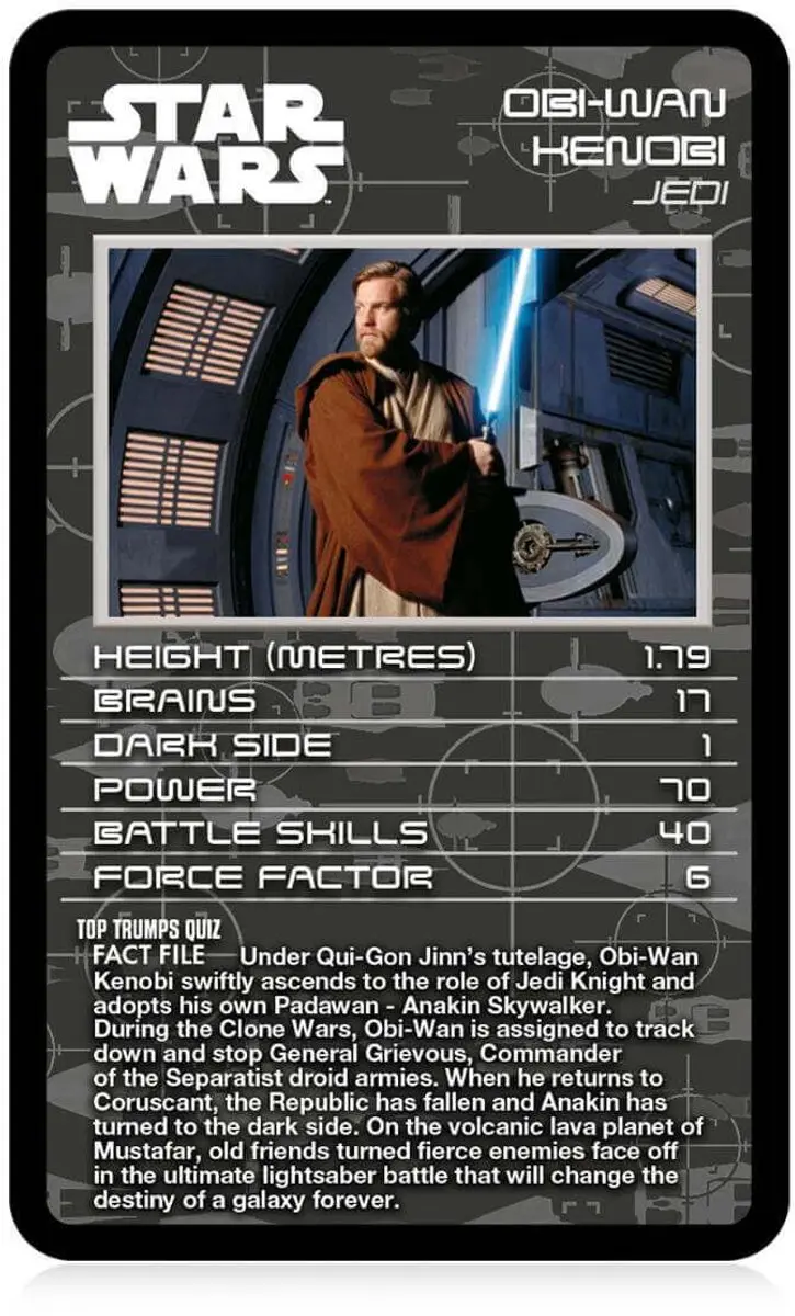 Winning Moves Top Trumps Star Wars Episodes I-III Kaartspel