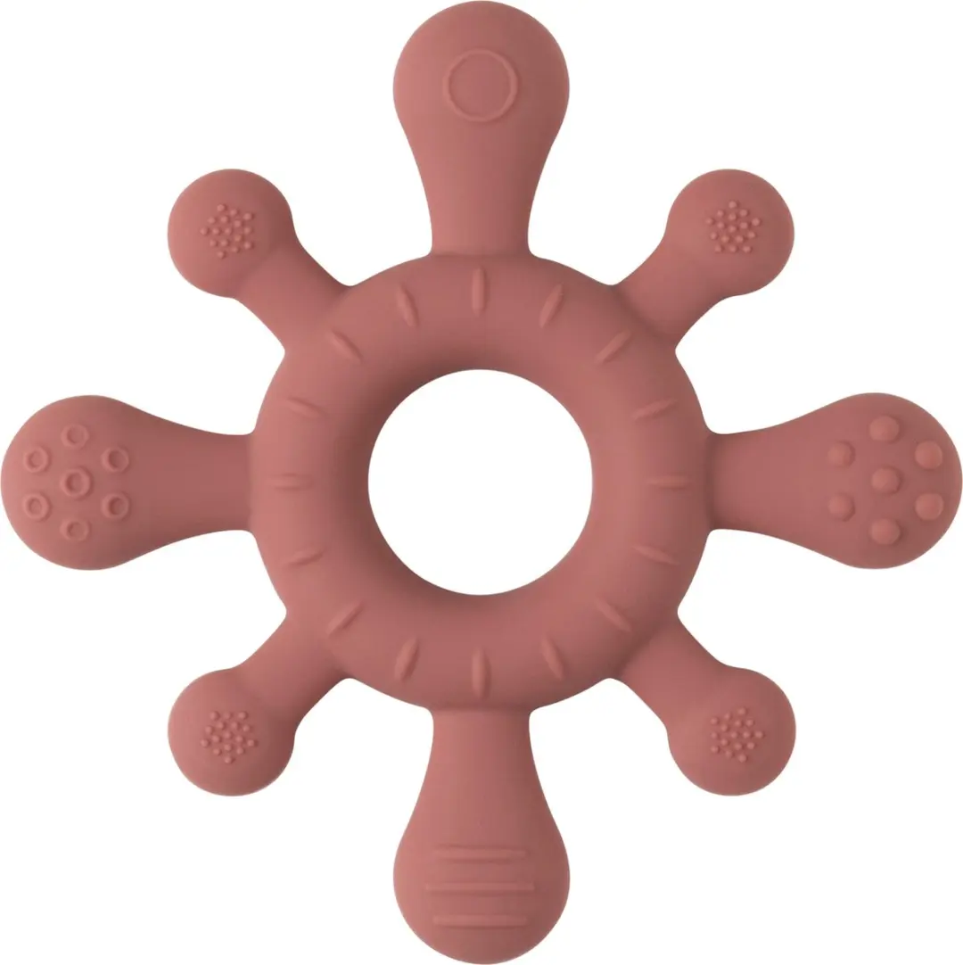 Baby's Only Bijtring Blossom Stone Red