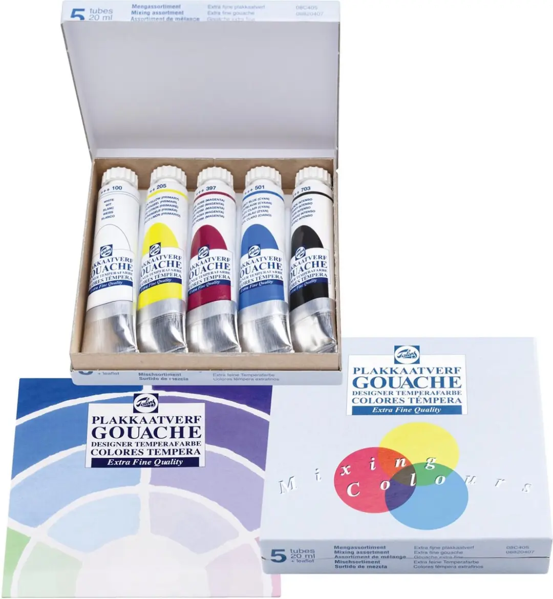 Talens Plakkaatverf Extra Fijn Set 5x20ml