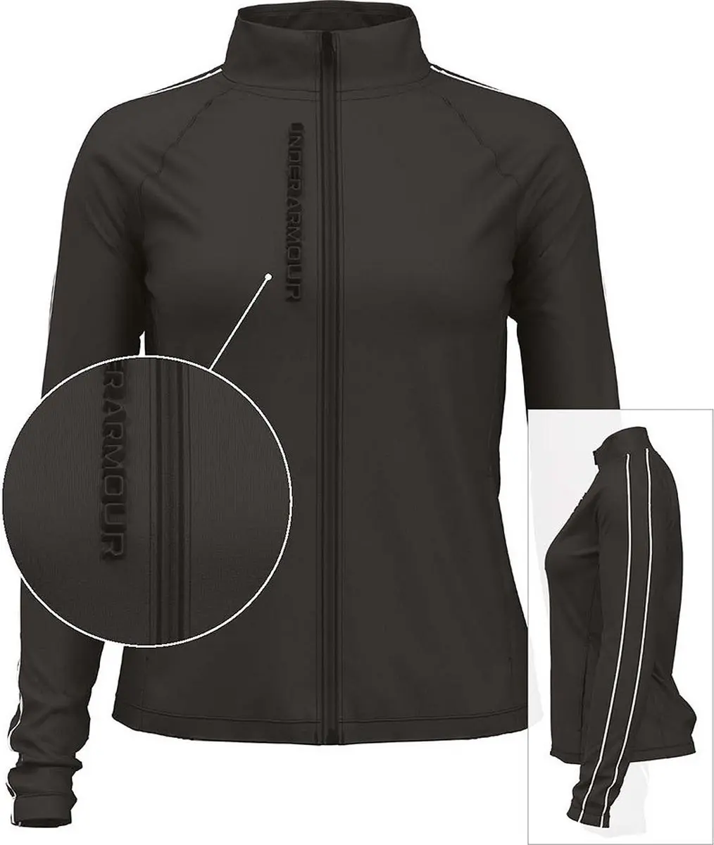 Under Armour Storm Midlayer FZ - XL - Zwart/Wit