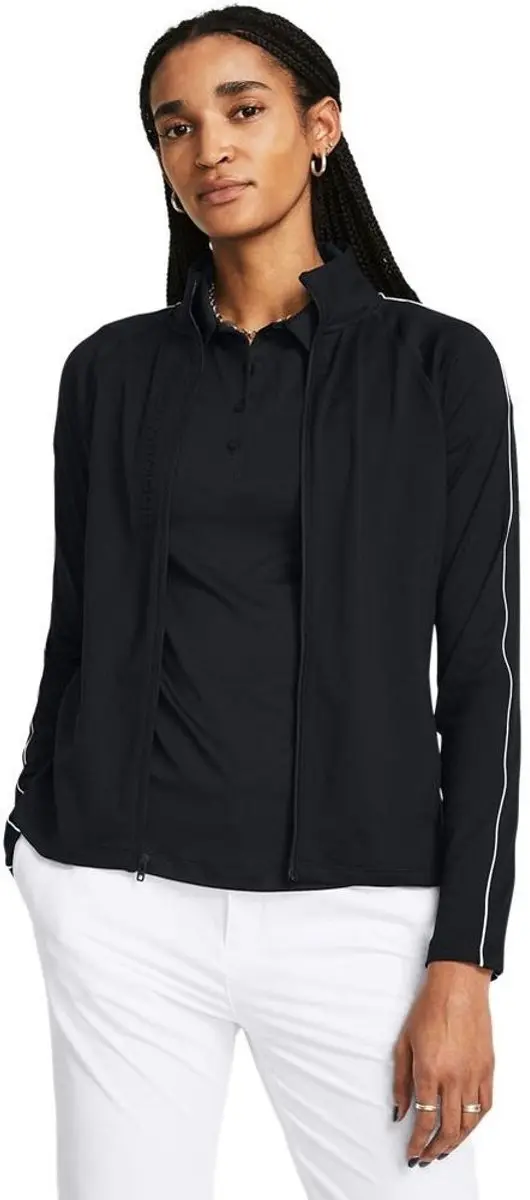 Under Armour Storm Midlayer FZ - XL - Zwart/Wit