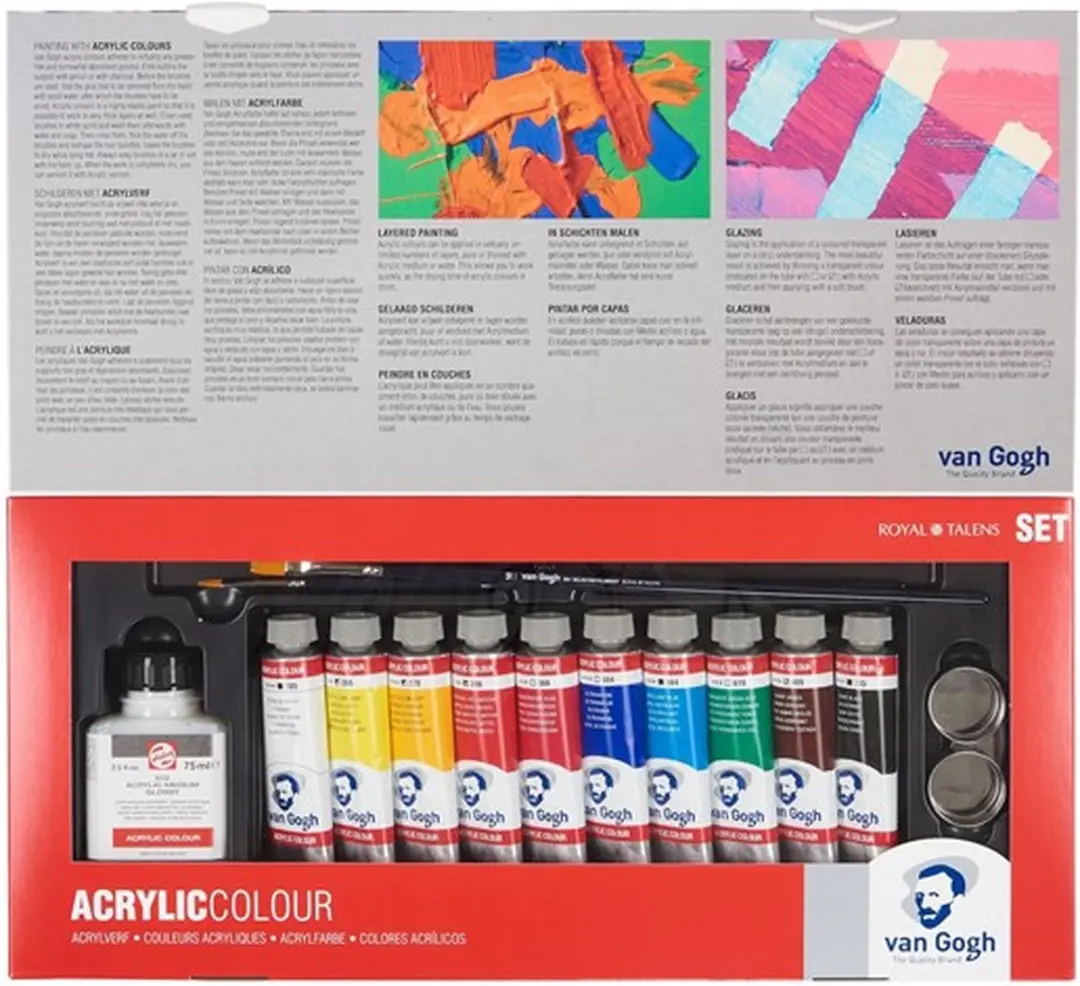 Van Gogh Acrylverf Combiset 10 Kleuren 40ml