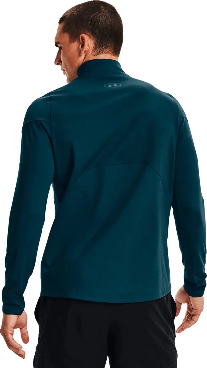 Under Armour ColdGear Rush Mock 1366059-413 - Heren Shirt - S - Groen