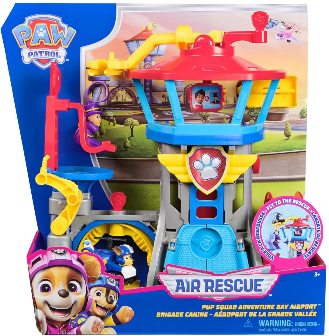 PAW Patrol Pup Squad Avonturenbaai Vliegveld Speelset 6071249