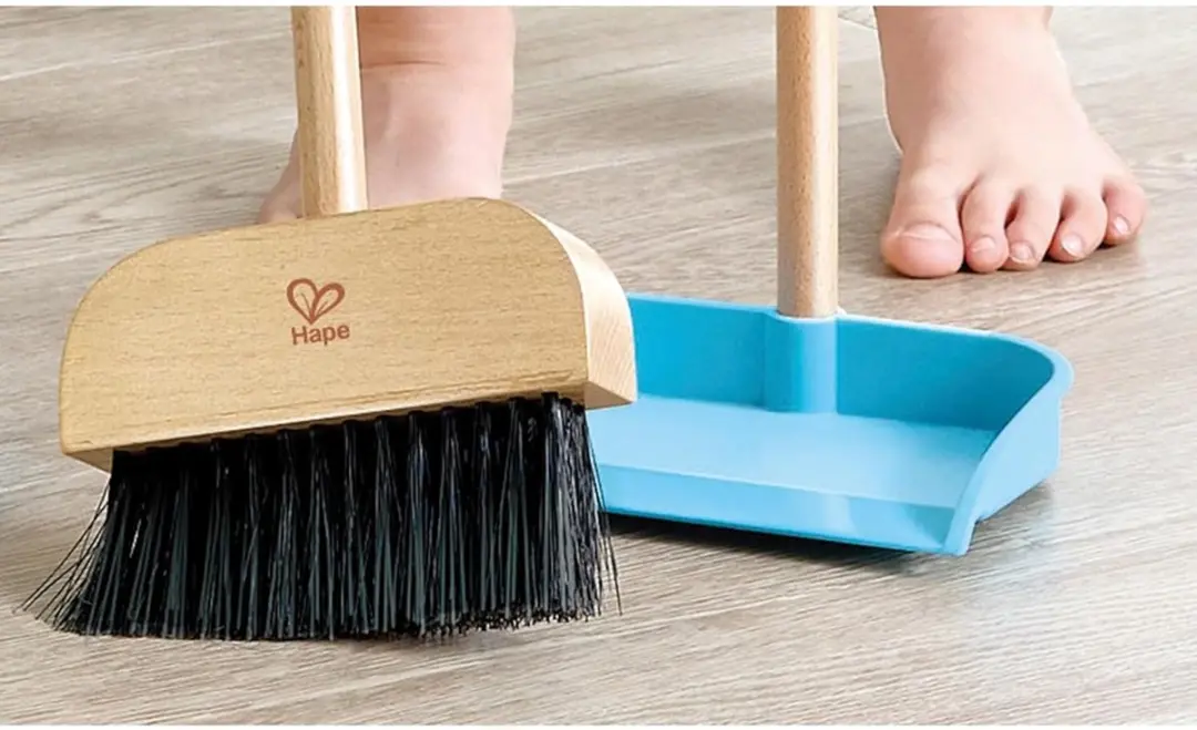 Hape Schoonmaakset - 6-delig - Blauw