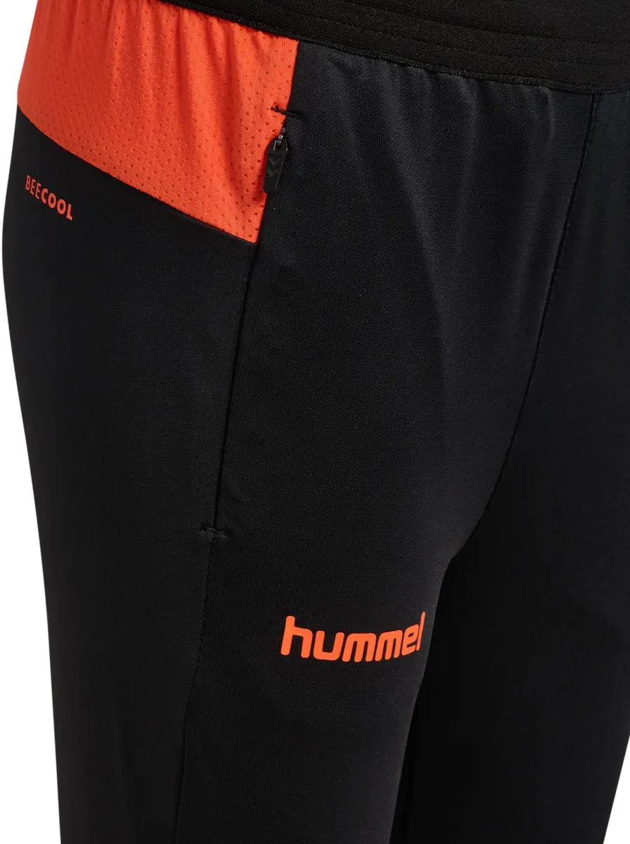 Hummel HML BLAZE Pro Training Pants 164 - Zwart/Orange