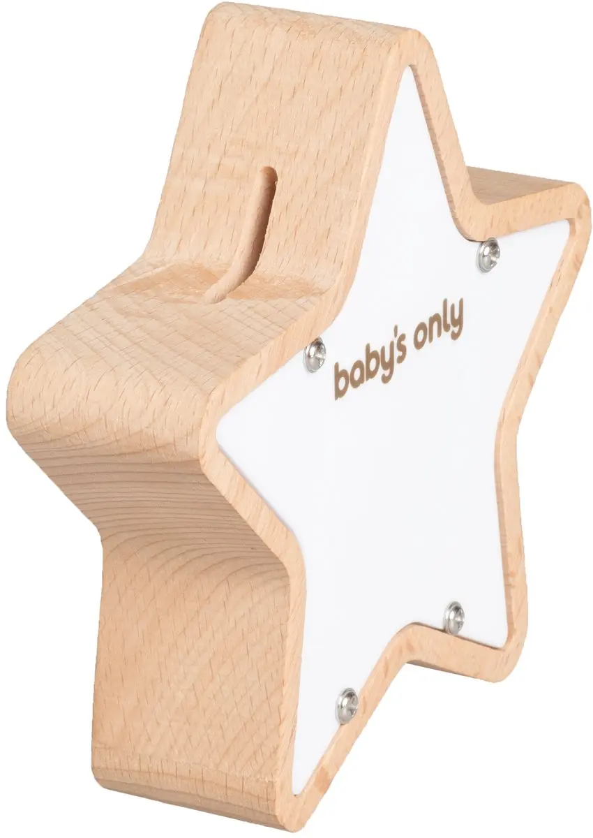 Baby's Only Spaarpotje Ster Wonder - Hout - FSC