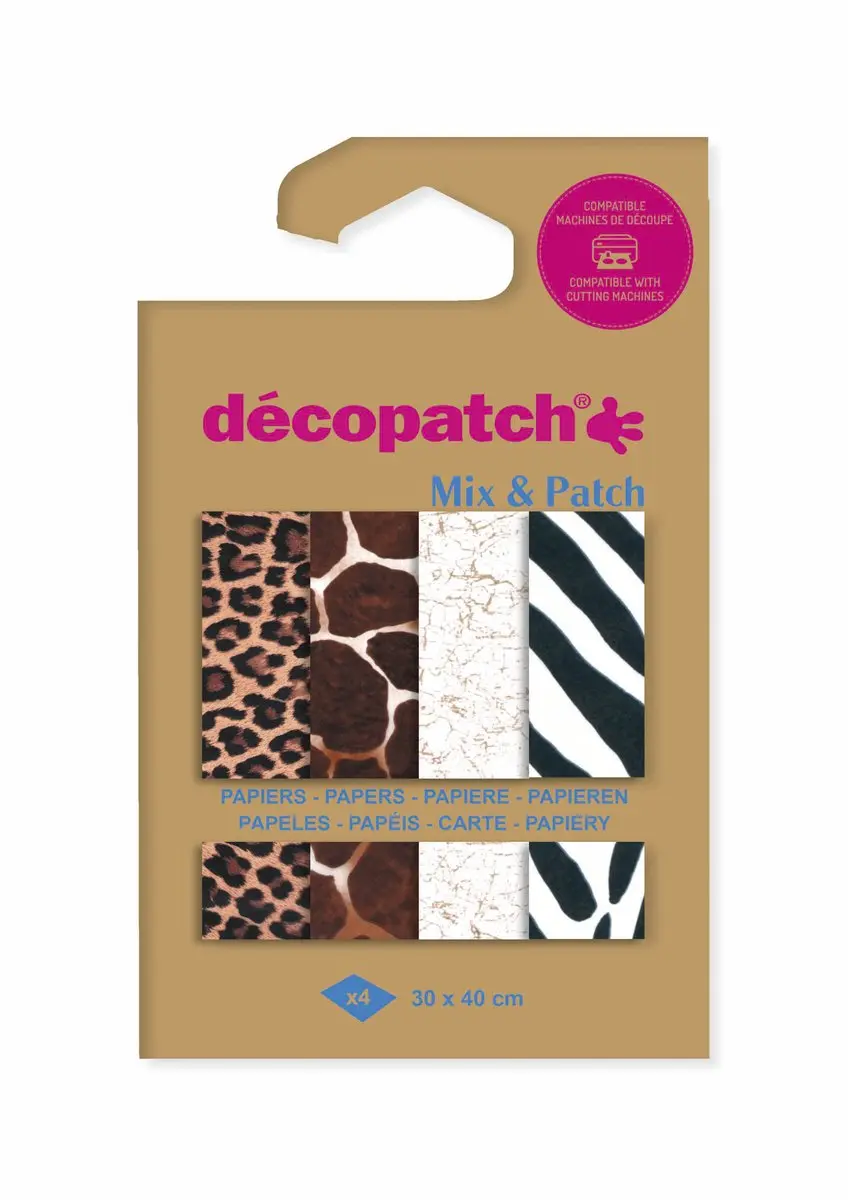 Decopatch Hobbypapier Dierenhuid 30x40cm