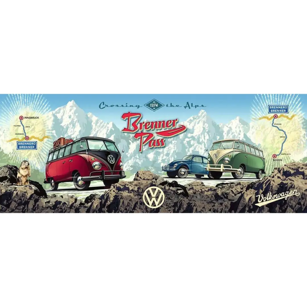 Ravensburger Puzzle 1000 Stuks Volkswagen Bulli