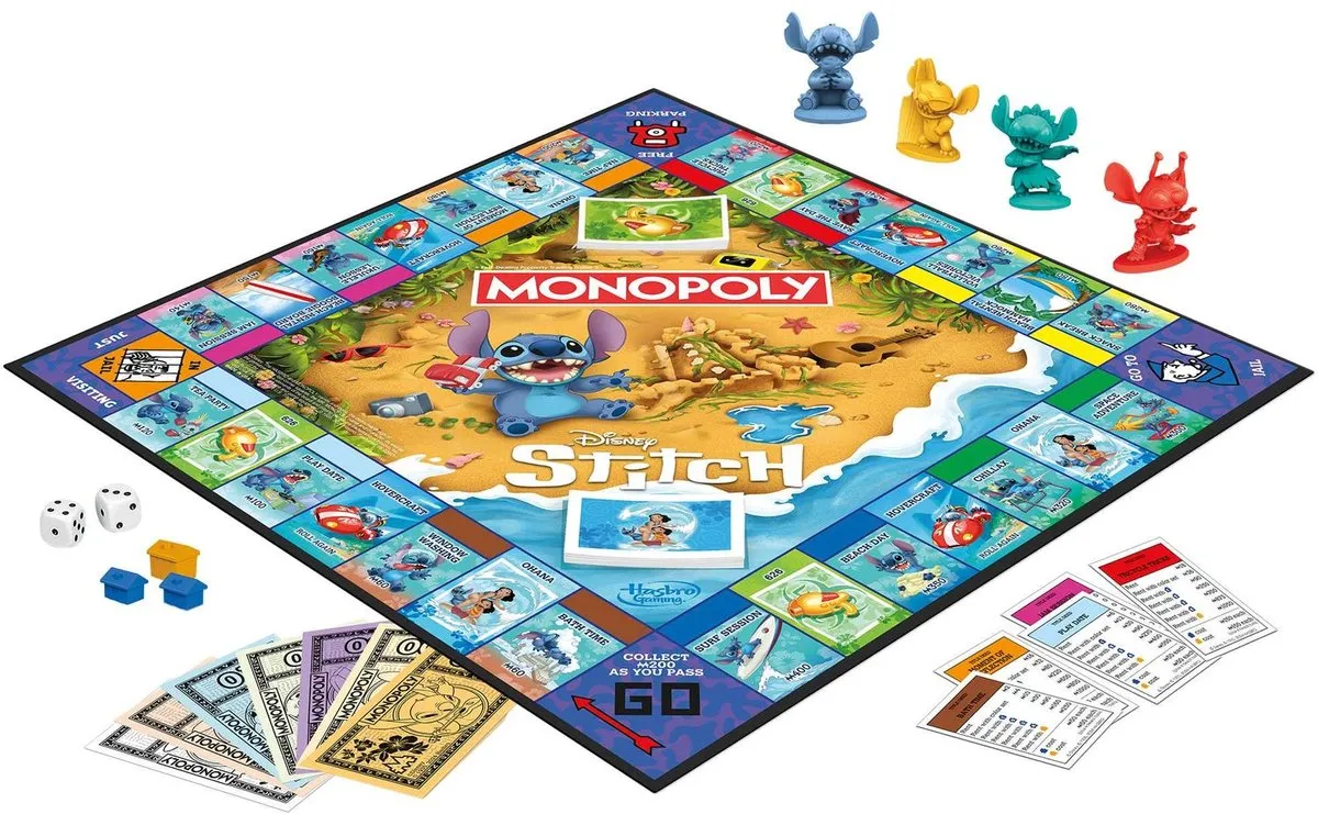 Asmodee Monopoly Disney Stitch Edition - 2-4 Spelers