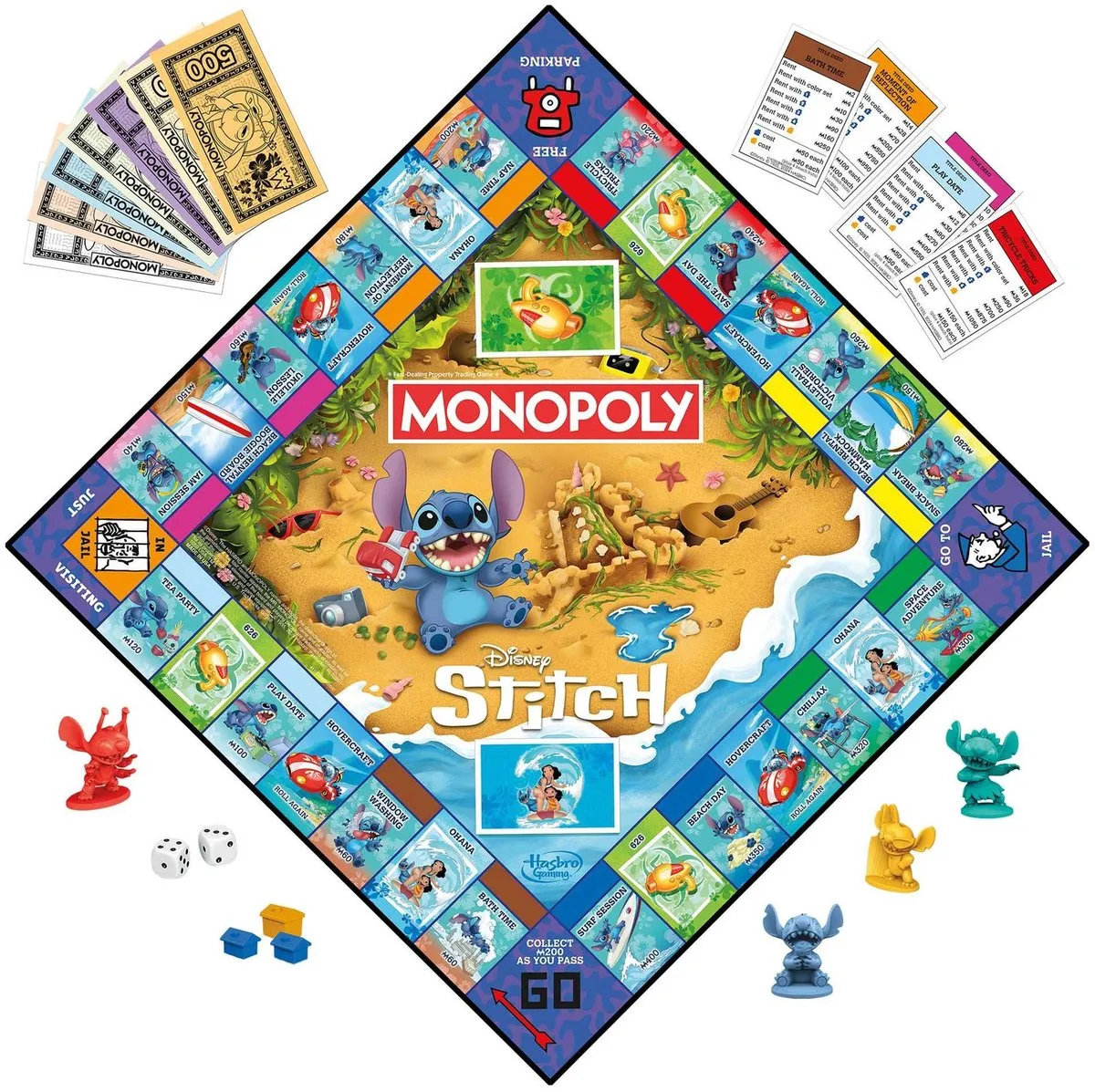 Asmodee Monopoly Disney Stitch Edition - 2-4 Spelers