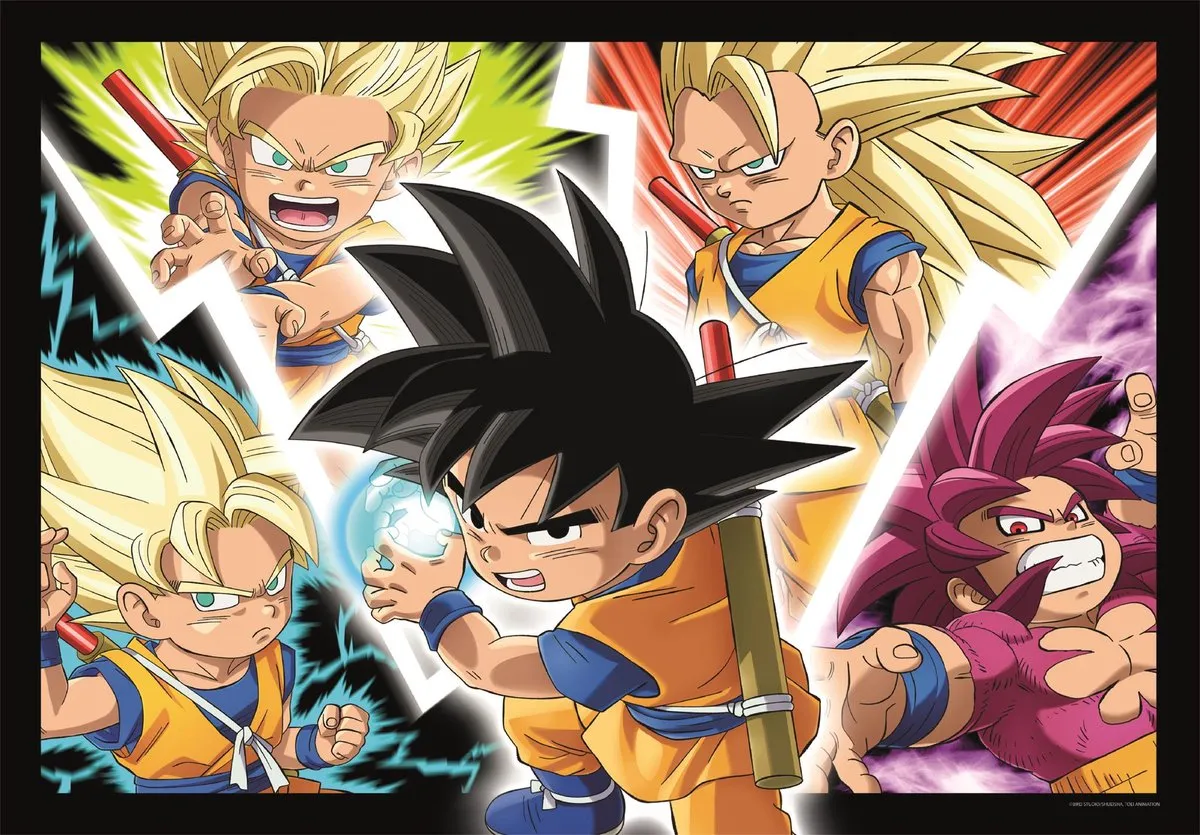 Clementoni Dragon Ball Daima Puzzel 104 Stuks - Multikleur