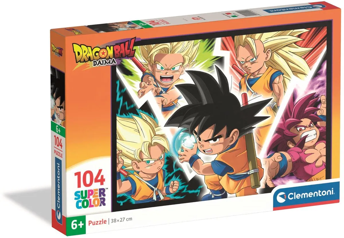 Clementoni Dragon Ball Daima Puzzel 104 Stuks
