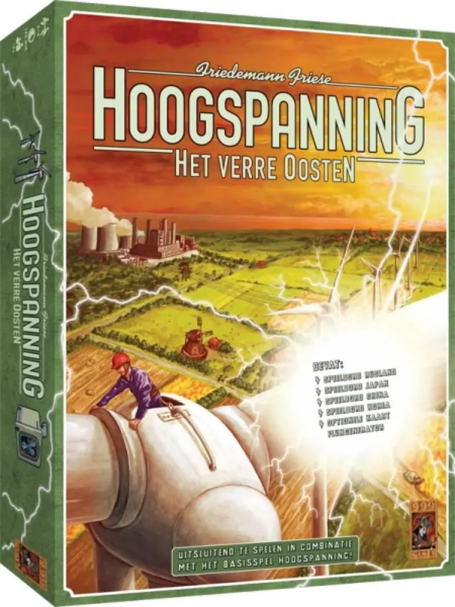 999 Games Hoogspanning Het Verre Oosten Bordspel 999-HOO03