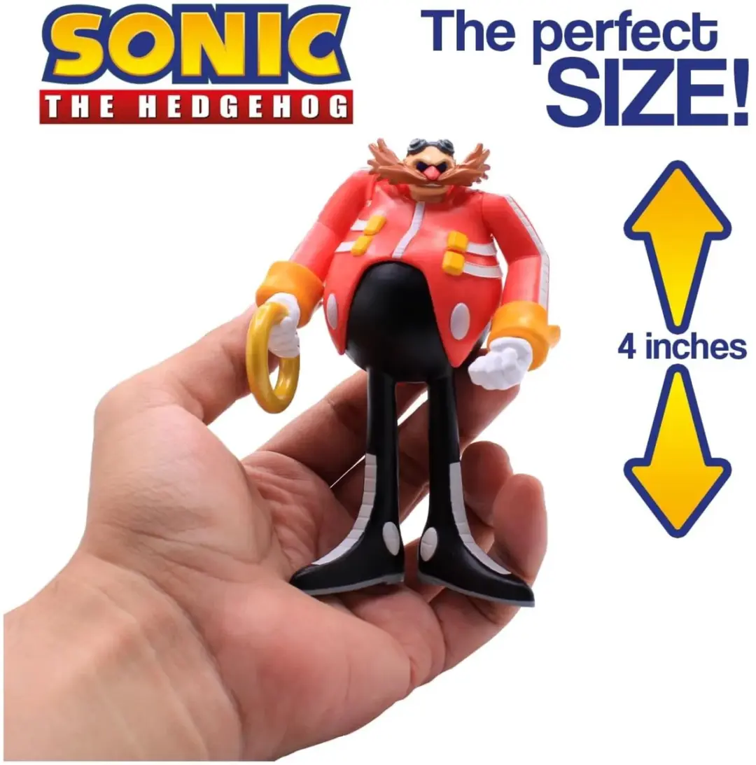Sonic the Hedgehog Dr. Eggman Actiefiguur 9cm - Divers