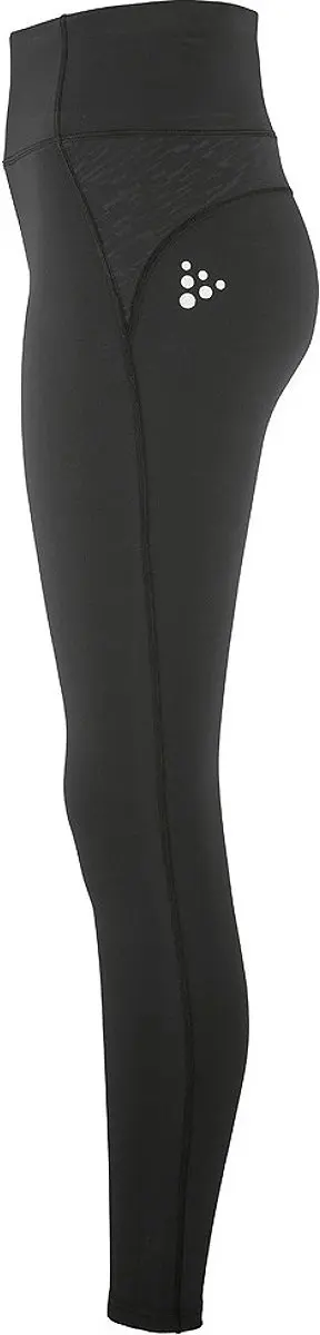 Craft Rush 2.0 Tight Dames - Zwart - Maat L