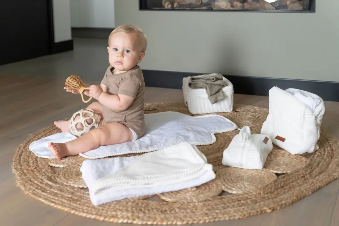 Baby's Only Siliconen Speelbal BO-860.862.027.50 - Warm Linen