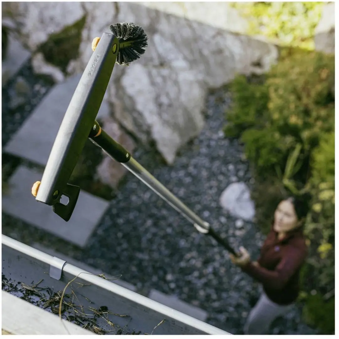 Fiskars QuikFit 1080698 Dakgootreiniger - Kleurloos