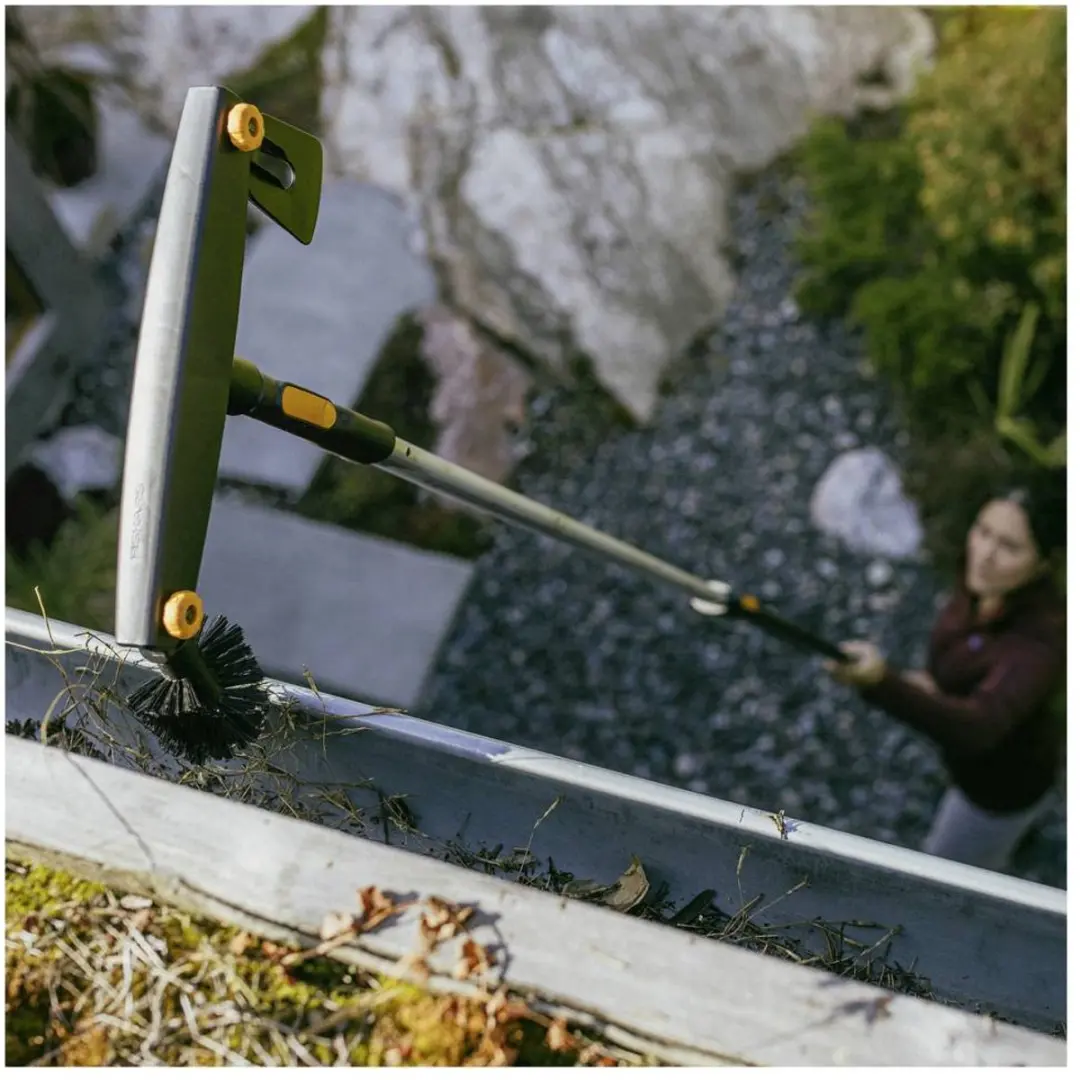 Fiskars QuikFit 1080698 Dakgootreiniger - Kleurloos