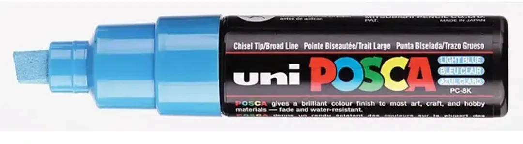 Posca Uni PC-8K Paintmarker - 8mm - 8 Stuks