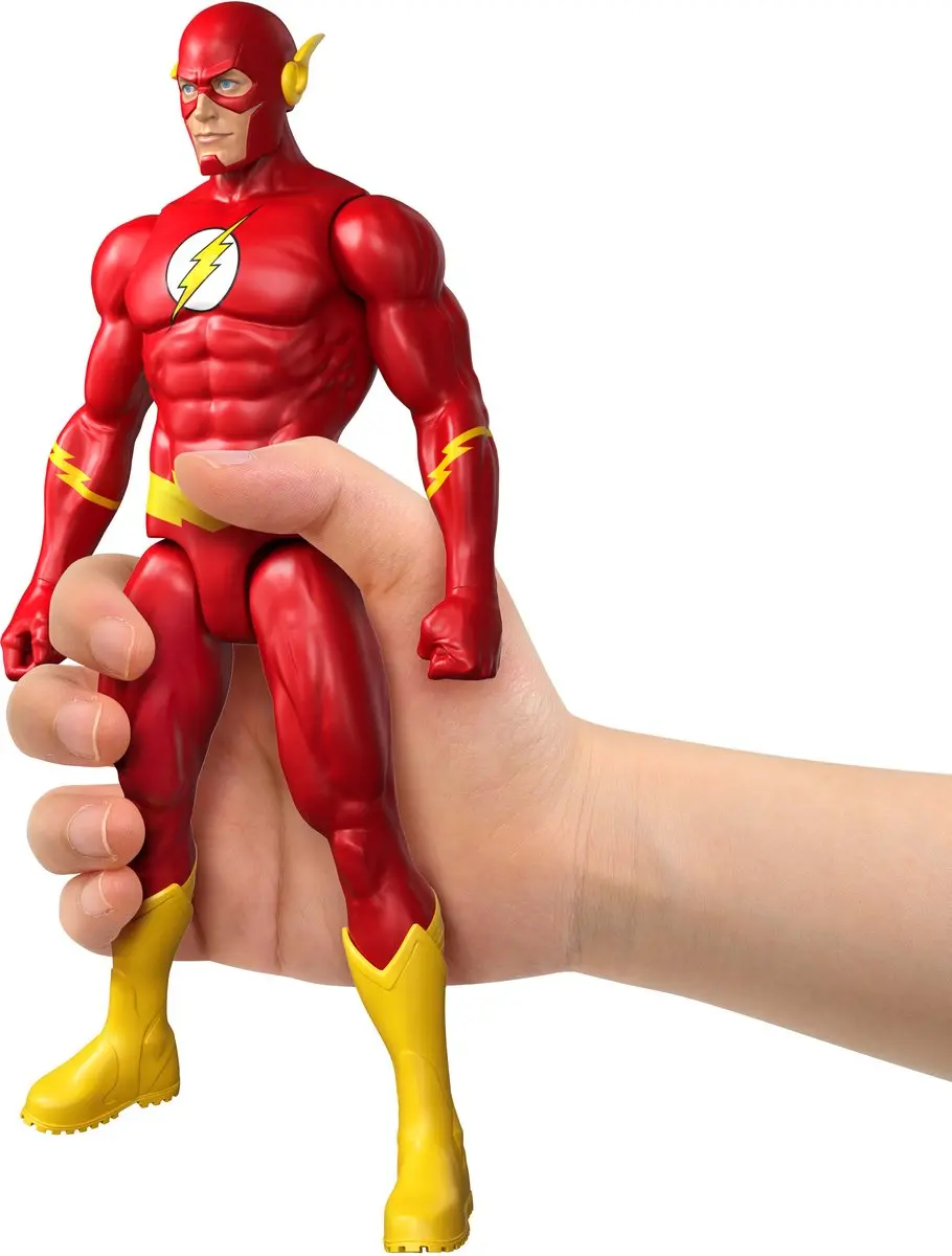 Mattel DC The Flash Actiefiguur 30cm - 7 Beweegbare Punten