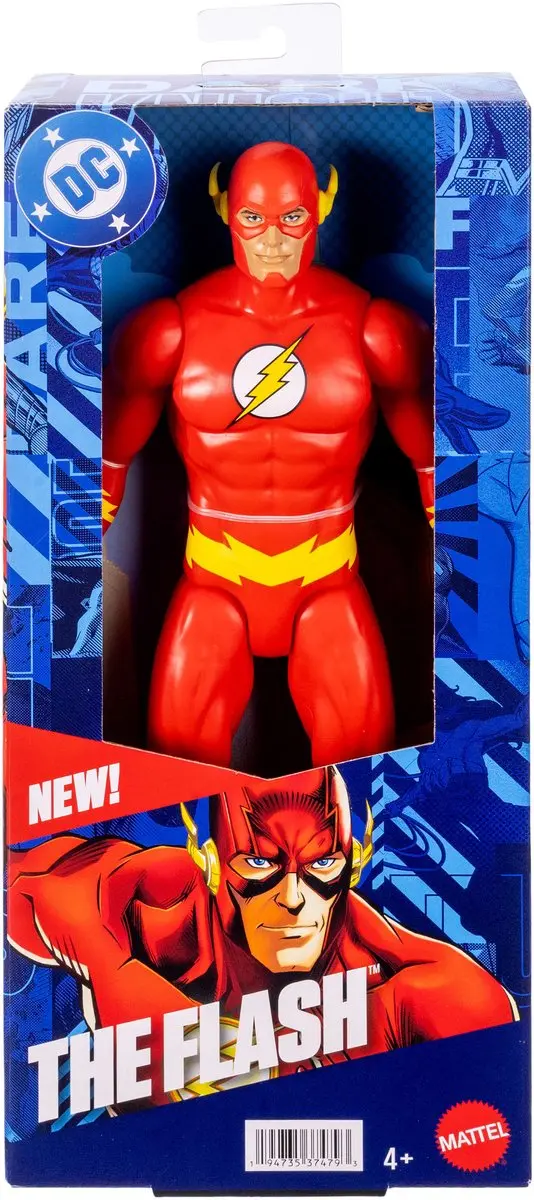 Mattel DC The Flash Actiefiguur 30cm - 7 Beweegbare Punten