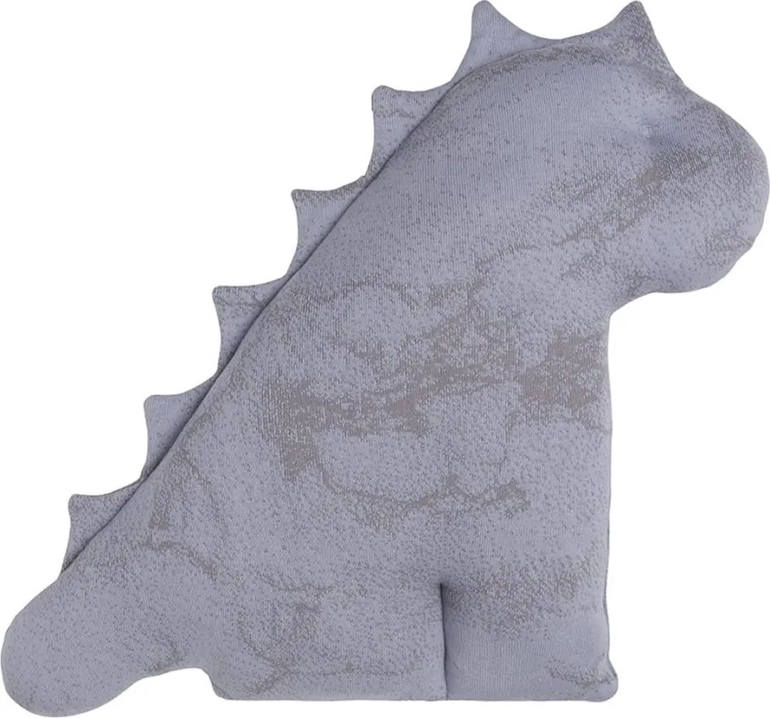 Baby's Only Knuffel Dinosaurus Marble - 55 cm - Cool Grey/Lila