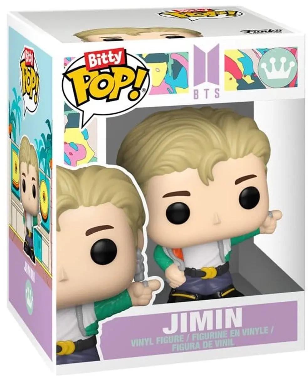 Funko BTS Bitty POP! Jimin Dynamite FK86736 - 2,5cm Mini-Figuur - Multicolor