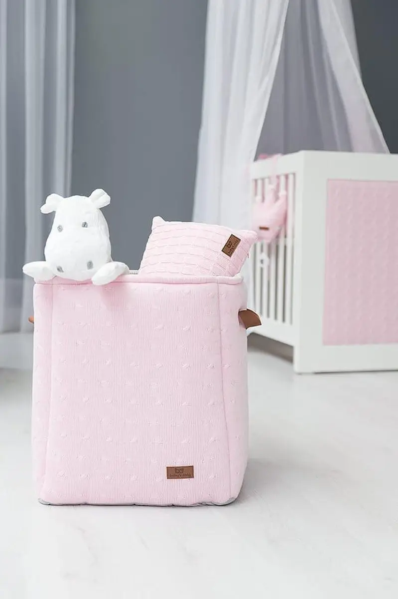 Baby's Only Knuffel Nijlpaard Cable - Wit - 35 cm