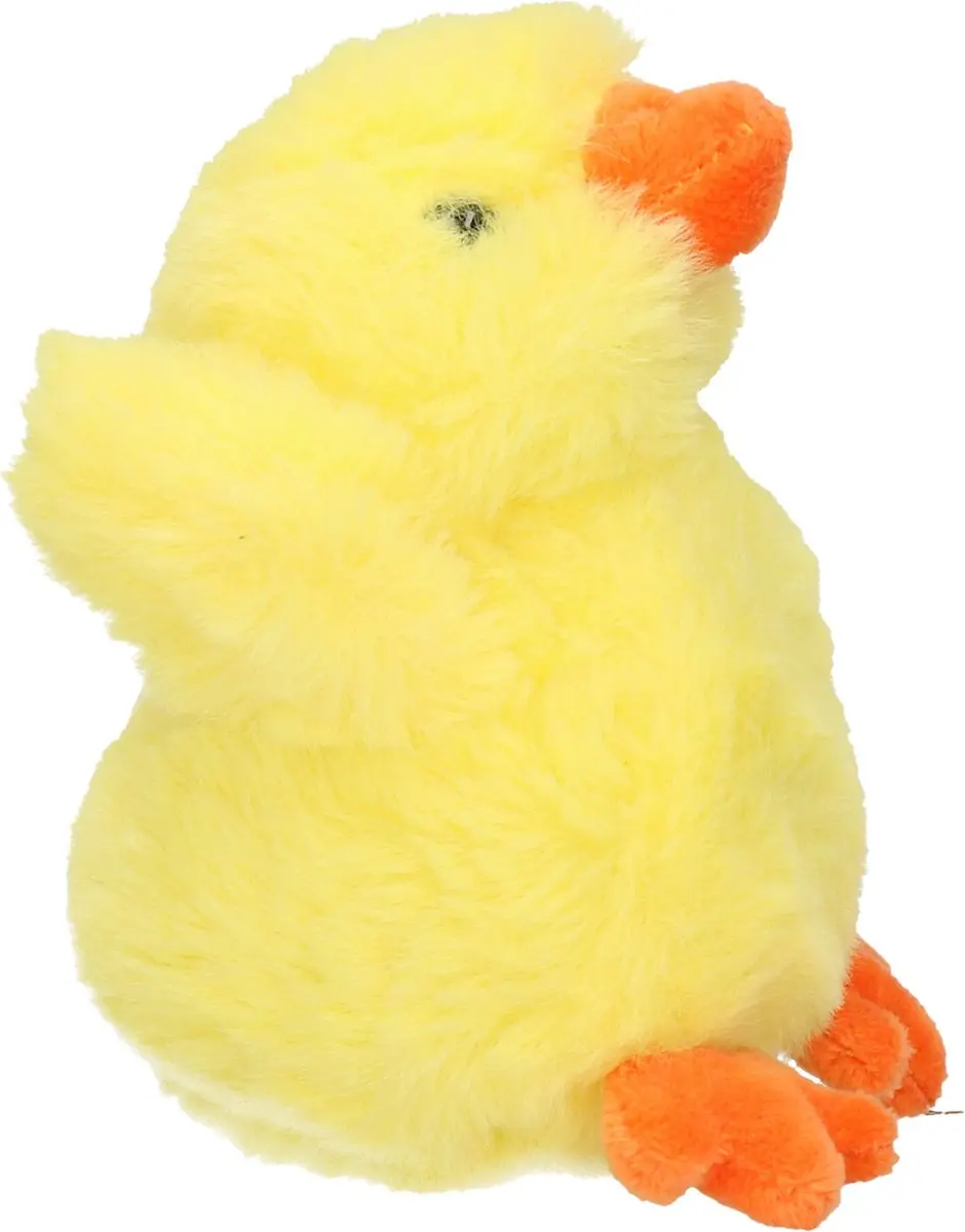 PIA Soft Toys Pluche Kuiken - Geel - 3 Stuks - 12 cm