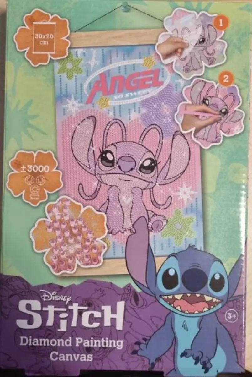 Disney Stitch Angel So Sweet Diamond Painting