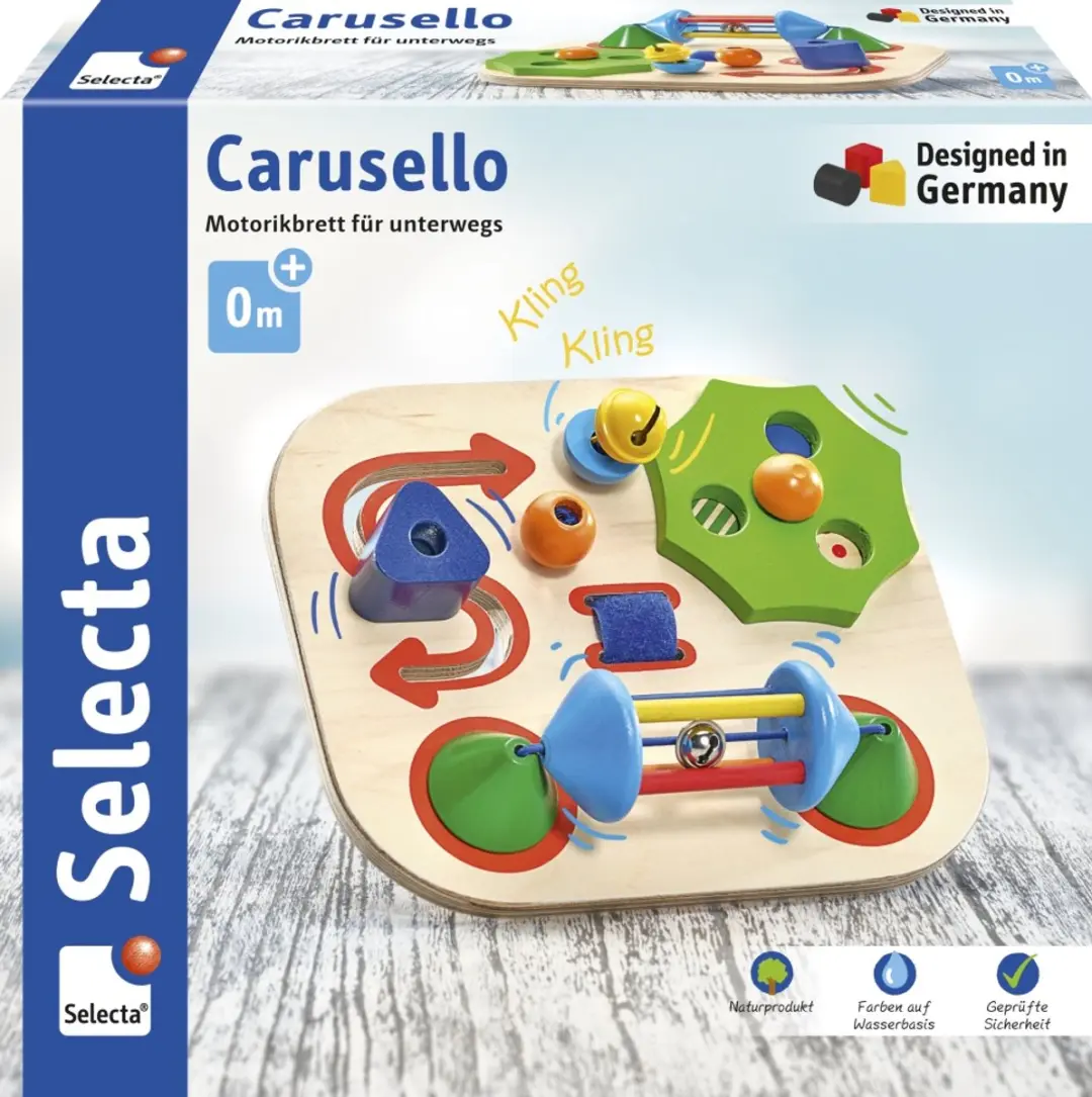 Selecta Carusello Motorikbord 61067 - 19cm