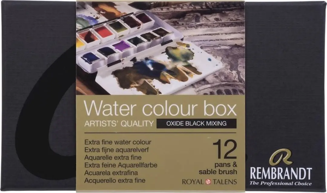 Rembrandt Waterverfbox 12