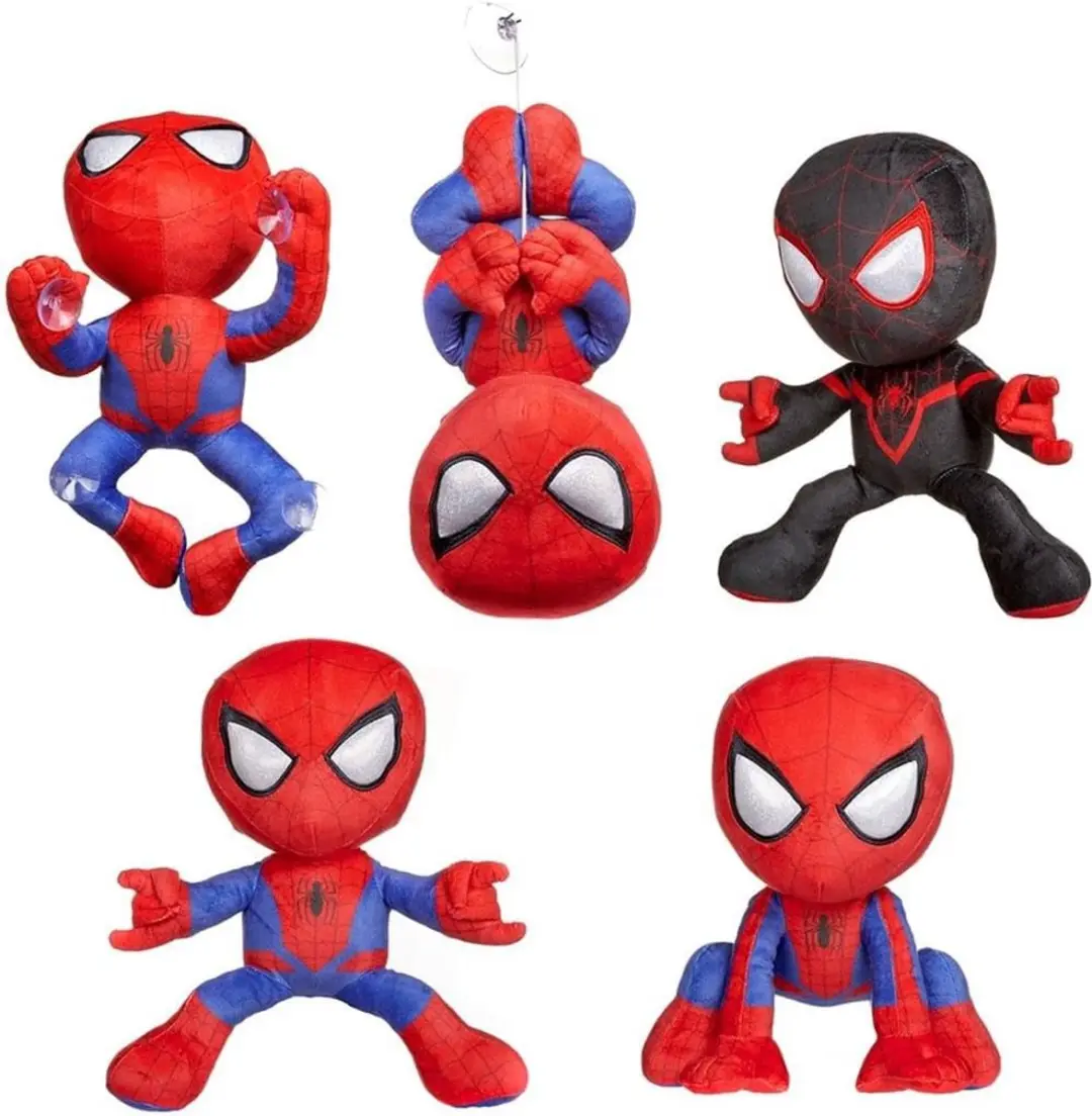 Marvel Spider-Man Schietend Pluche 30cm - Kleurrijk
