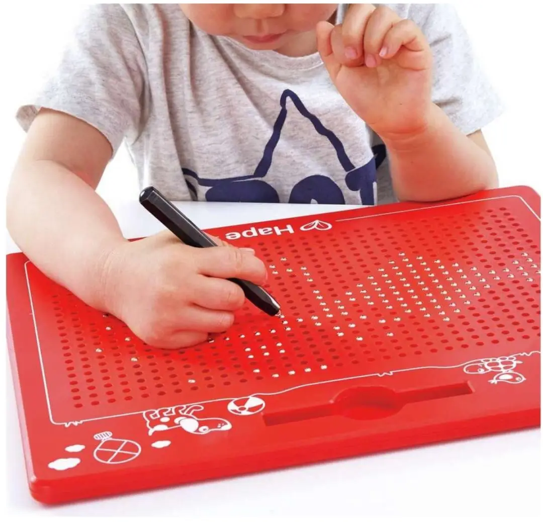 Hape Magnetisch Tekenbord Groot Rood