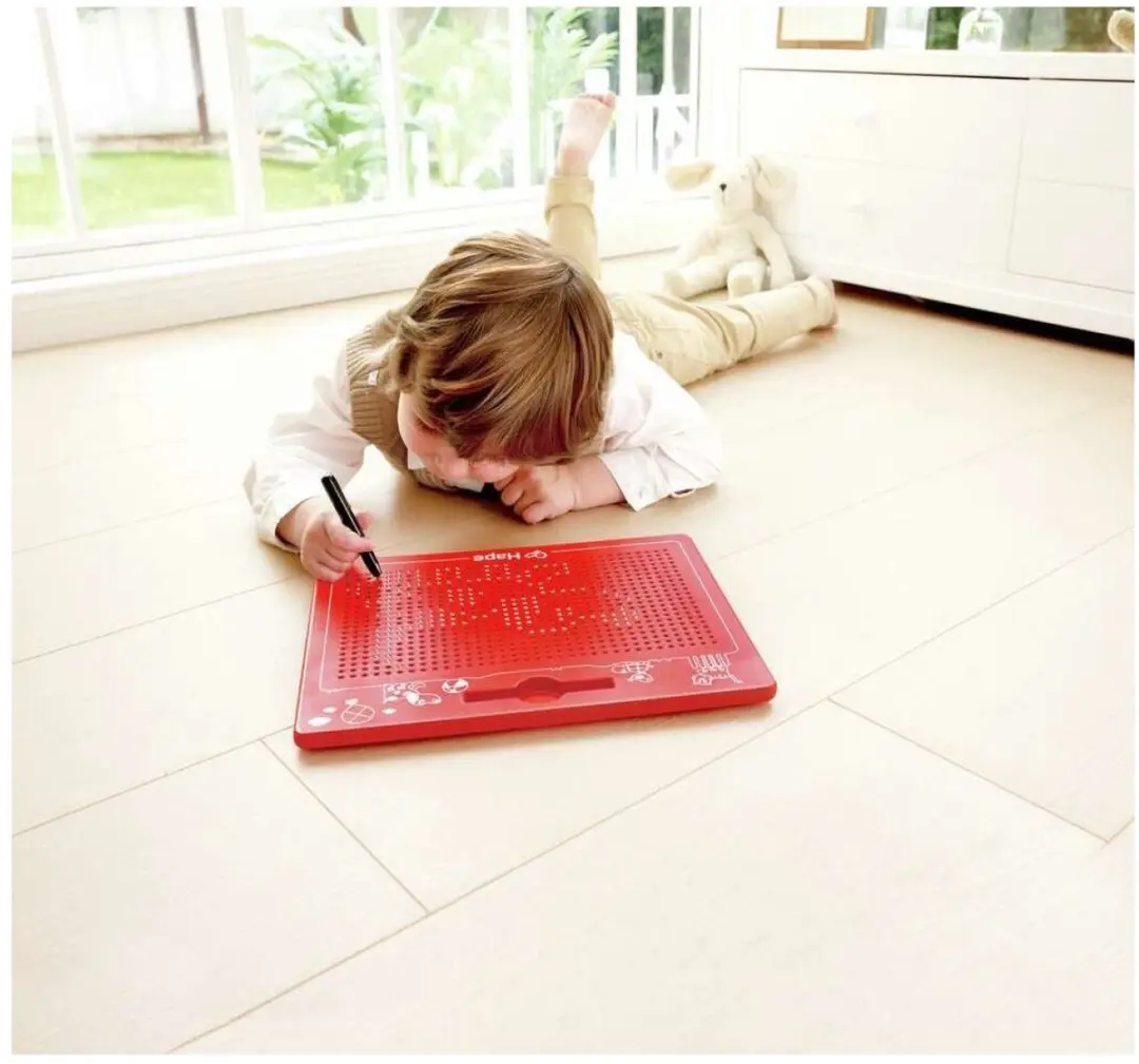 Hape Magnetisch Tekenbord Groot Rood