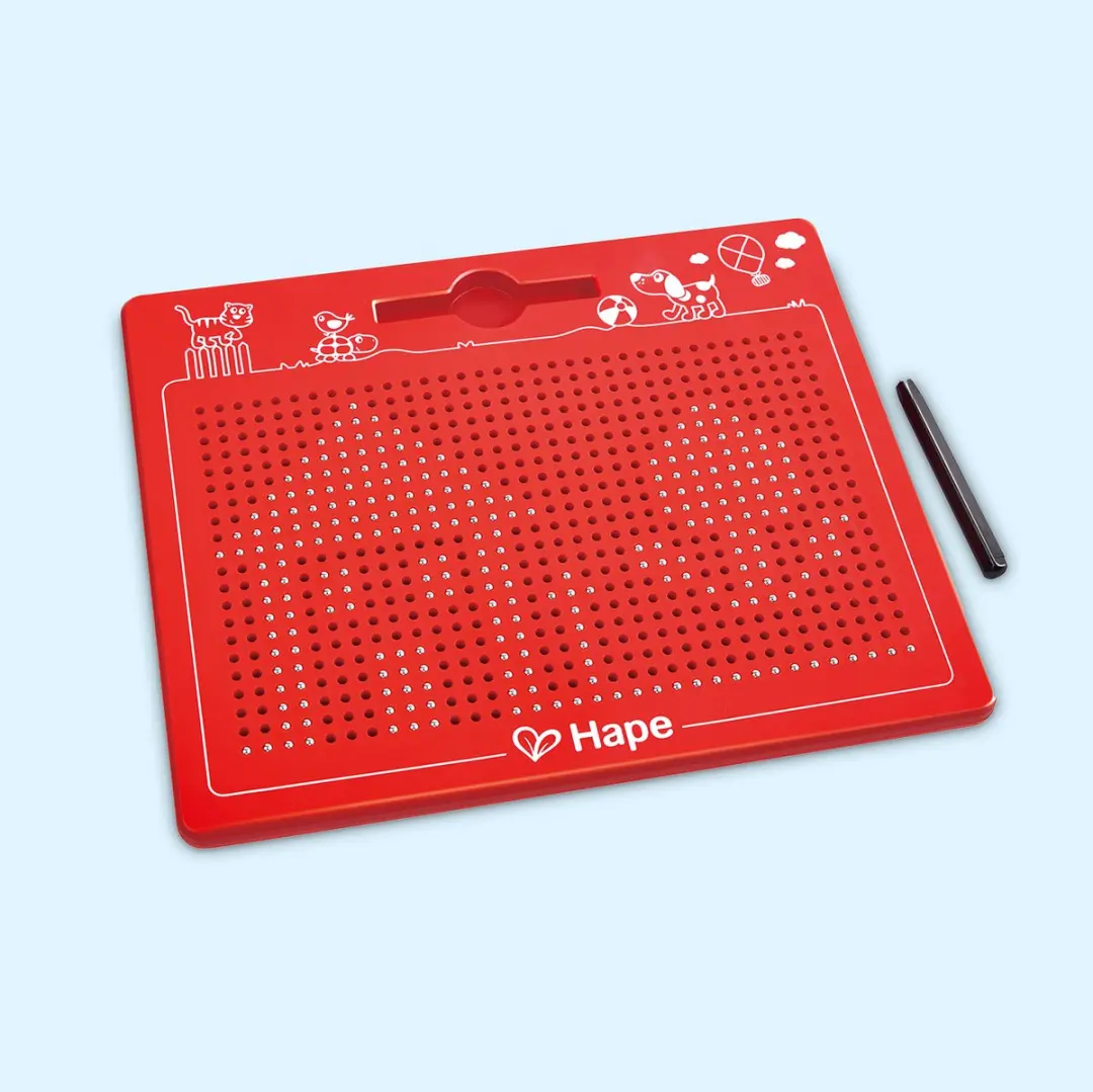 Hape Magnetisch Tekenbord Groot Rood