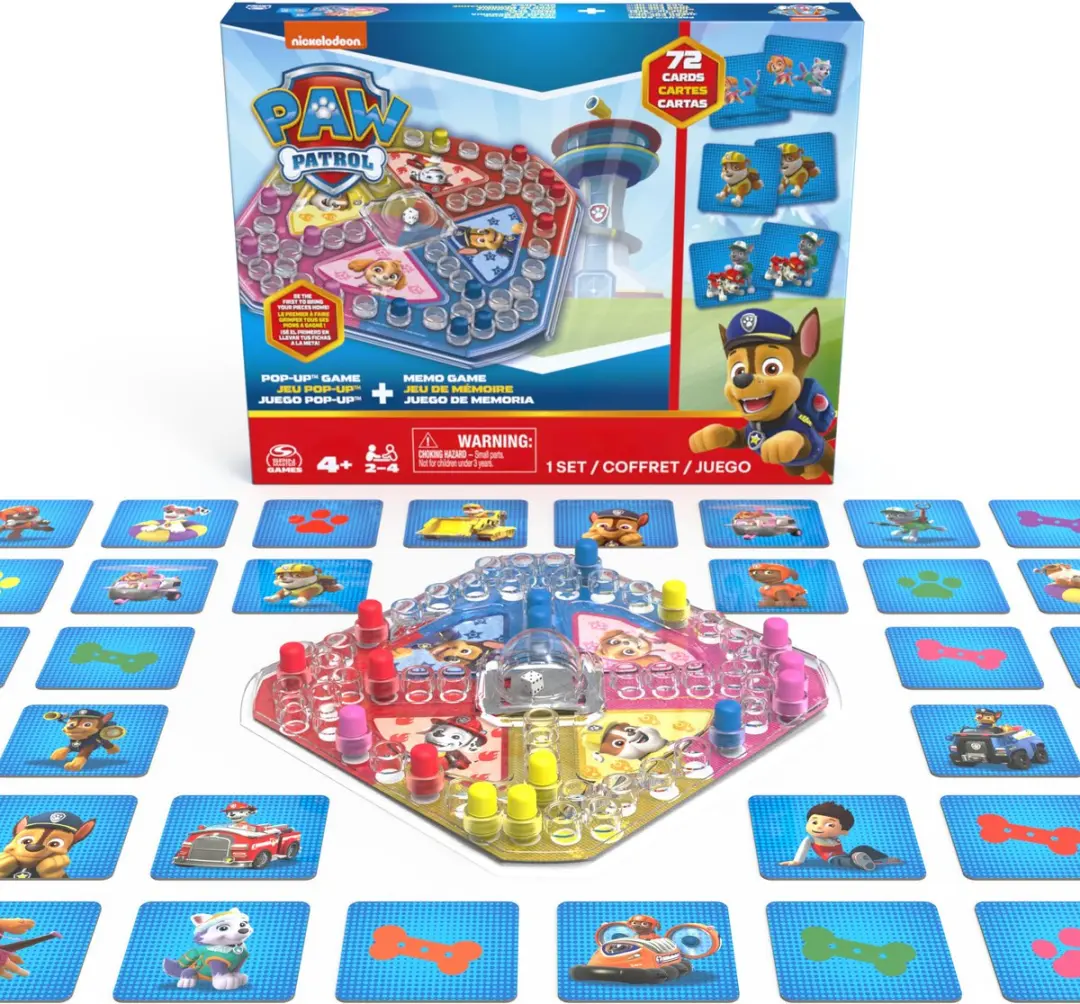 PAW Patrol Pop-Up & Memo Spel