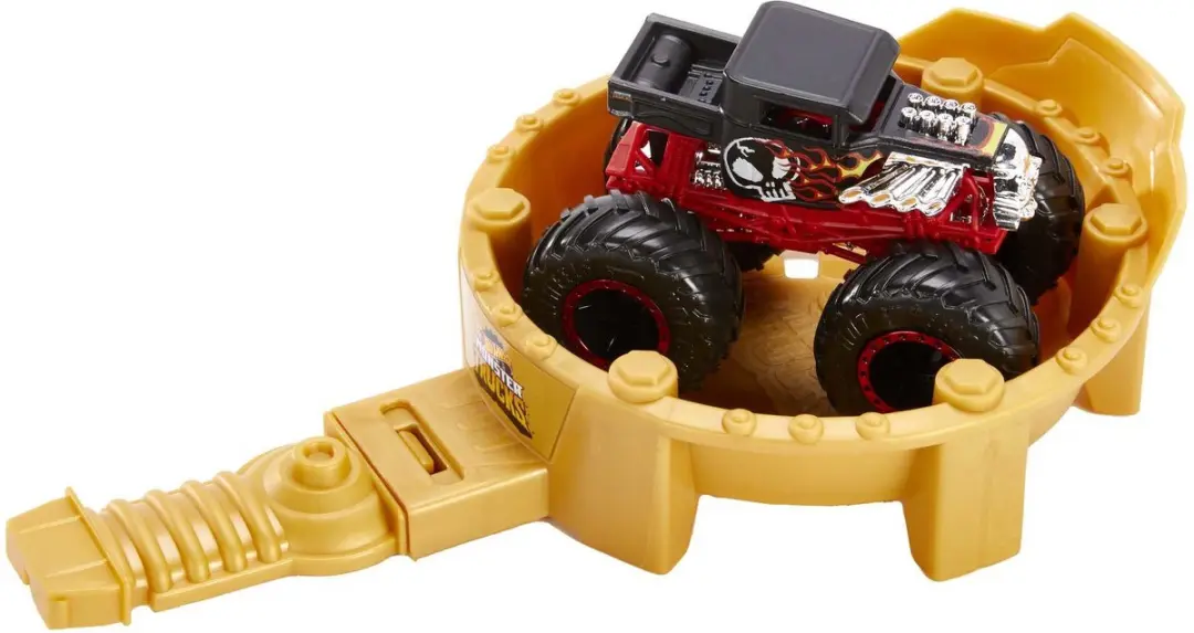 Hot Wheels Monstertruck Racebaan - 8 Stuks Set - afbeelding 6 van 6
