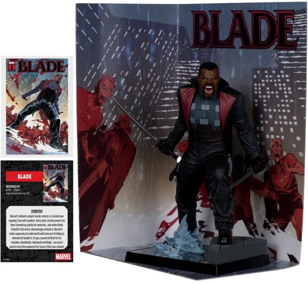 McFarlane Toys Marvel Blade 1/6 PVC Beeld - 19cm - Multi