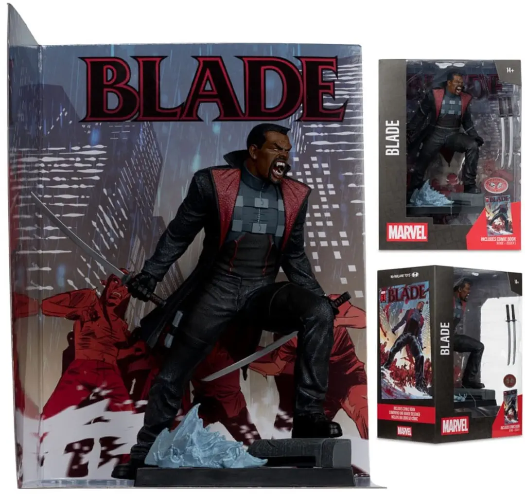 McFarlane Toys Marvel Blade 1/6 PVC Beeld - 19cm - Multi