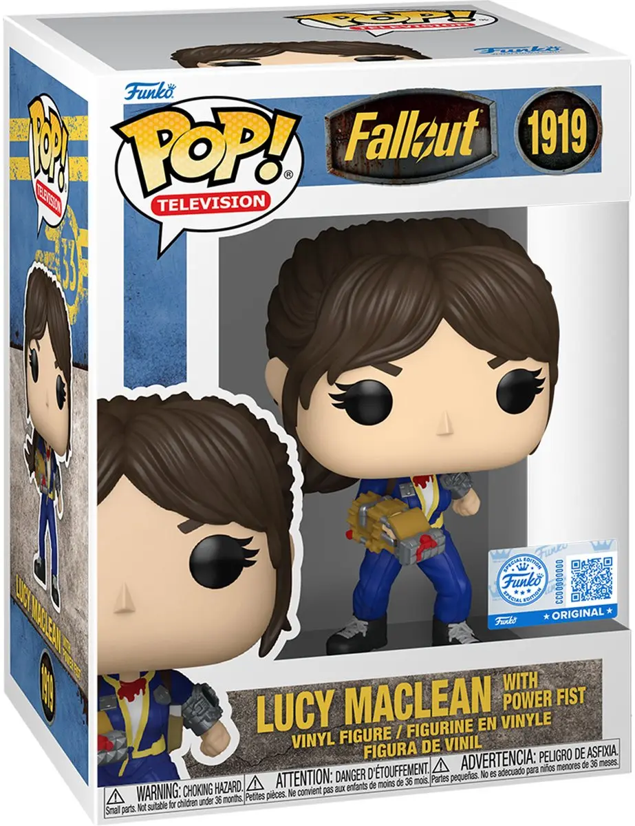 Funko Pop! Lucy MacLean met Power Fist