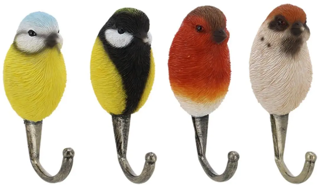 Esschert Design Vogelkop Wandhaak