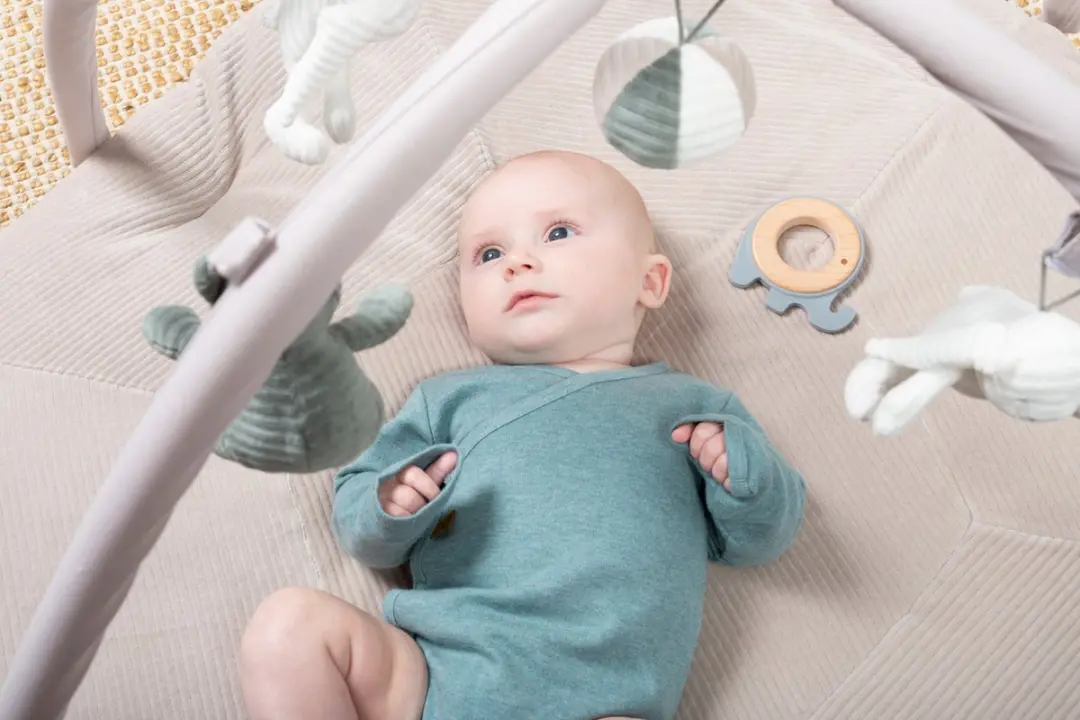 Baby's Only Houten Bijtring Olifant - Grijs