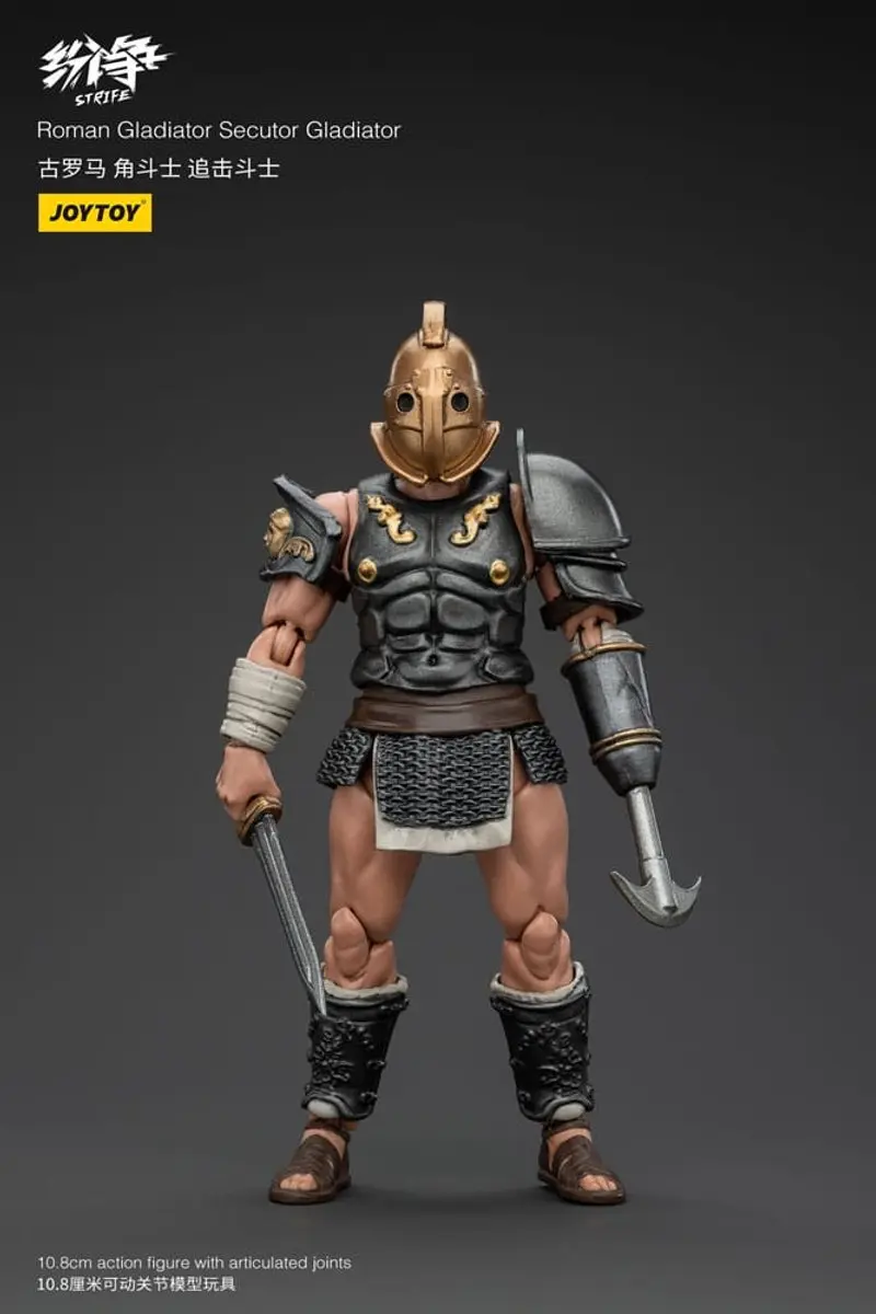 Joy Toy Strife Action Figure JT00690 Roman Gladiator Secutor