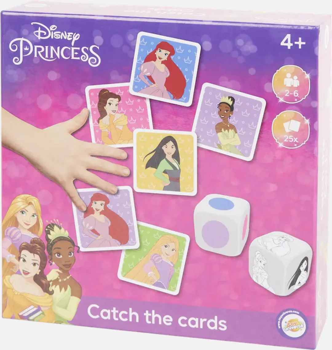 Princess Pak de Kaartjes Dobbelspel